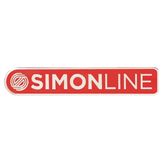 Simon Lizotte 'SimonLine' Tag Enamel Pin